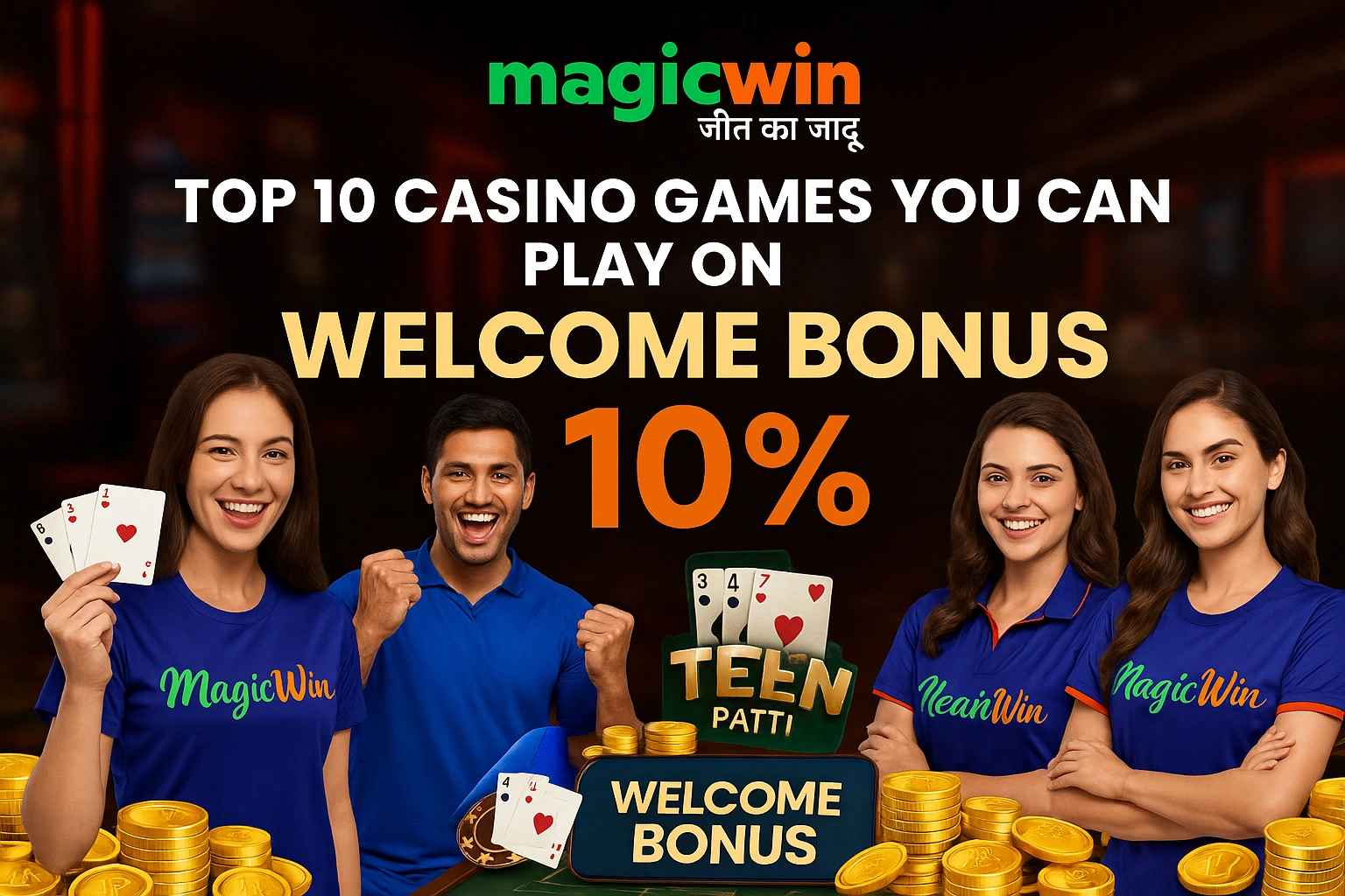 MagicWin online casino players