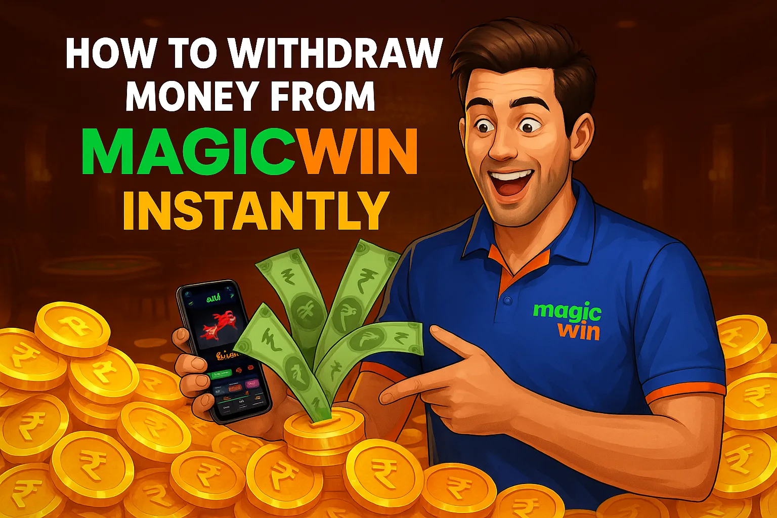 How to Withdraw Money from MagicWin Instantly