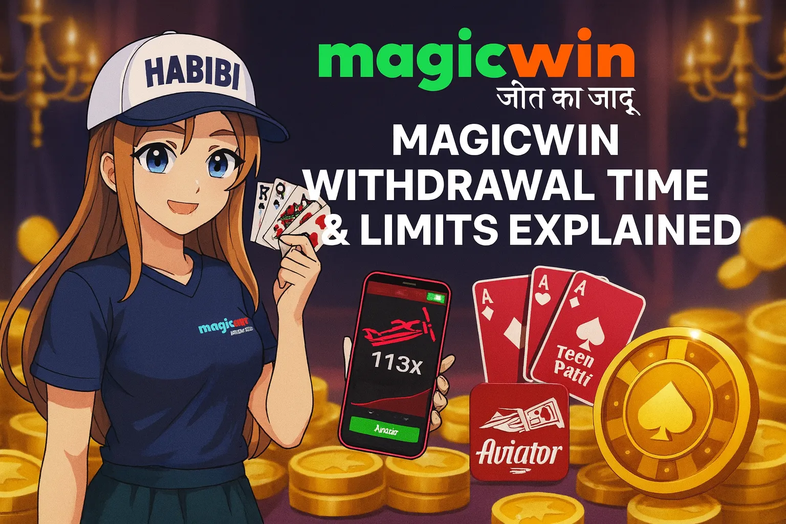MagicWin Withdrawal Time & Limits Explained