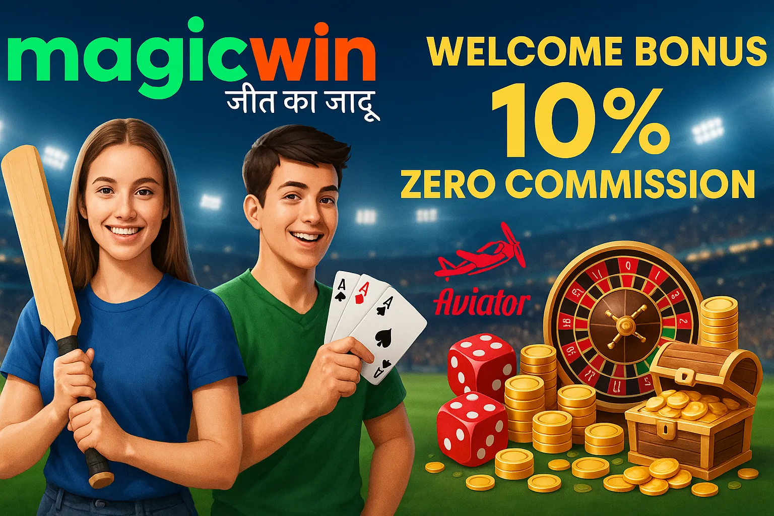 MagicWin for beginners full starter guide with casino and cricket