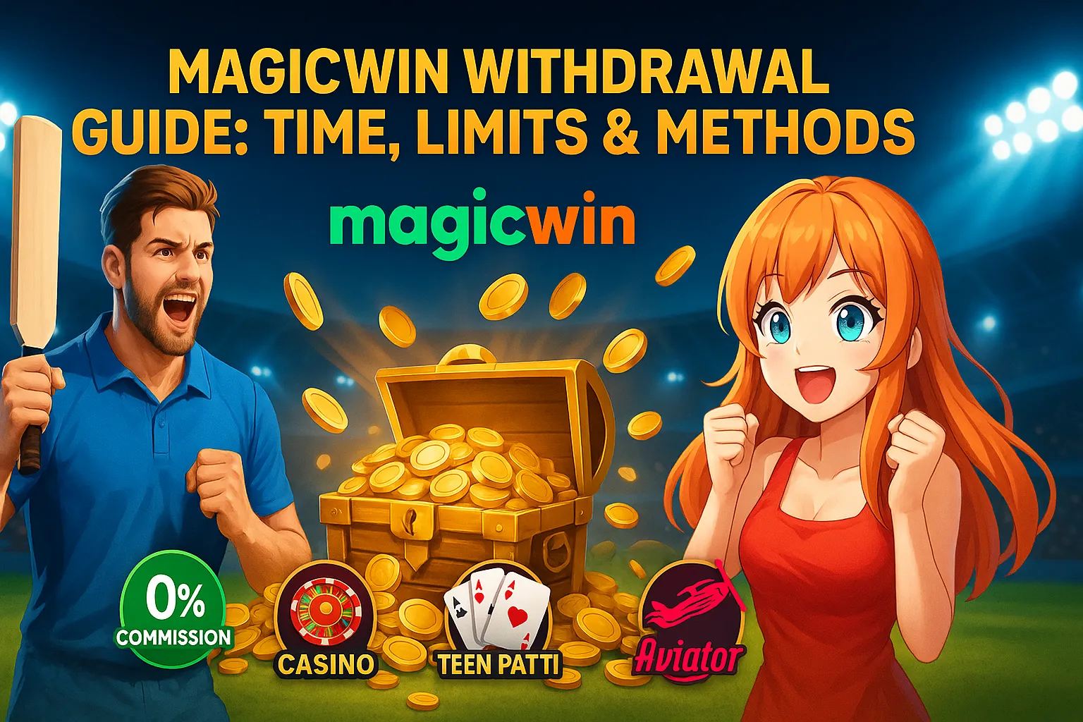 MagicWin Withdrawal Guide – Time, Limits & Payment Methods Explained