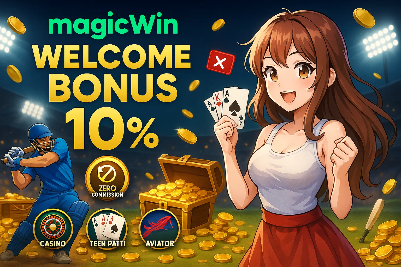MagicWin Minimum Deposit Guide – Step-by-step instructions for players to start with low deposits and enjoy casino, teen patti, aviator, and cricket betting.