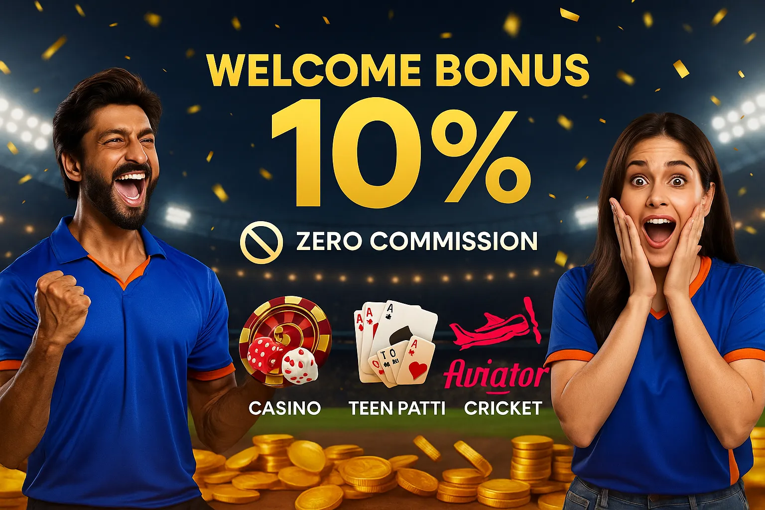 Magicwin game types – Table, Slot, Live Casino & Sports betting