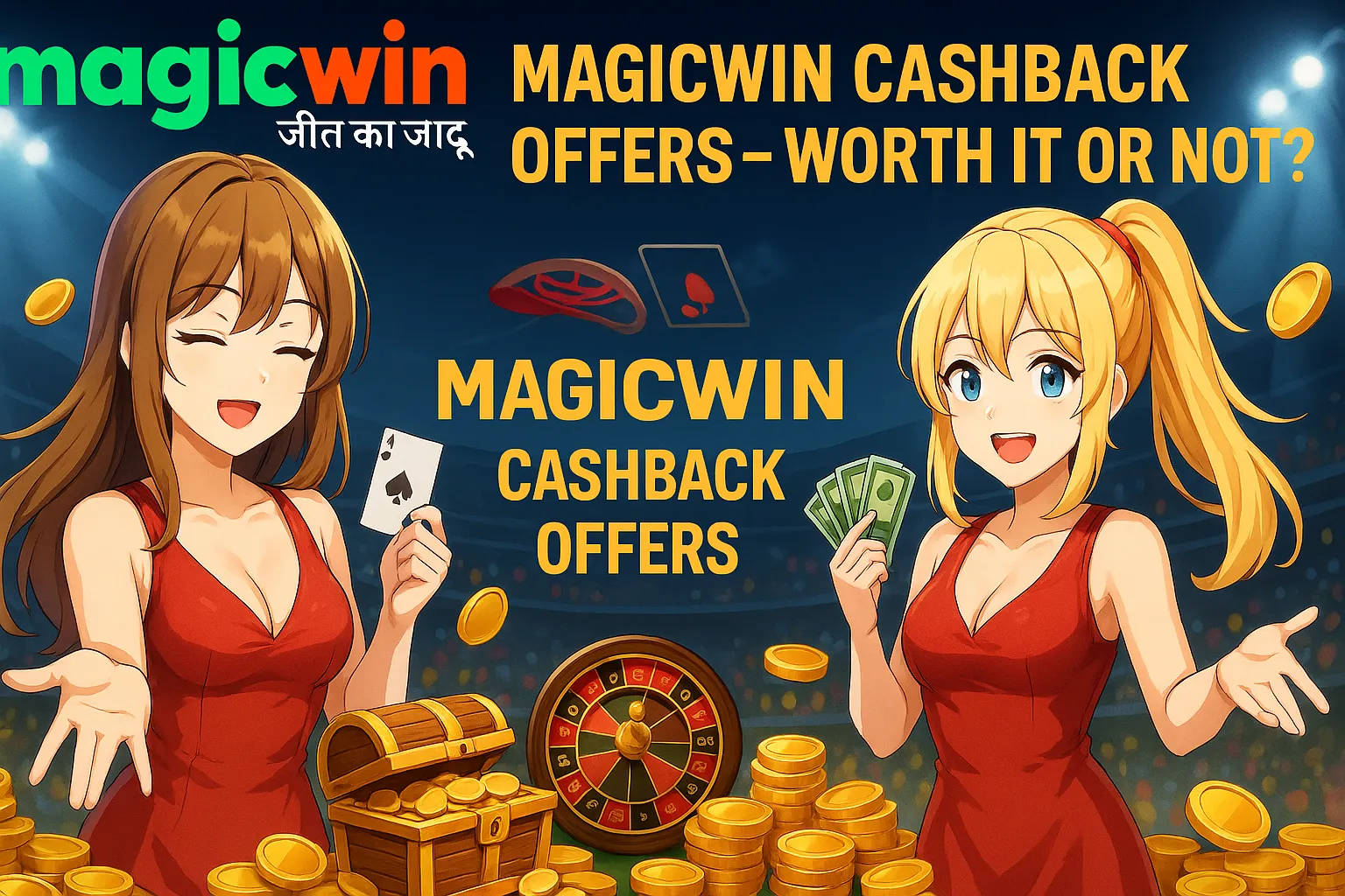 MagicWin cashback offers worth it or not for casino and cricket betting