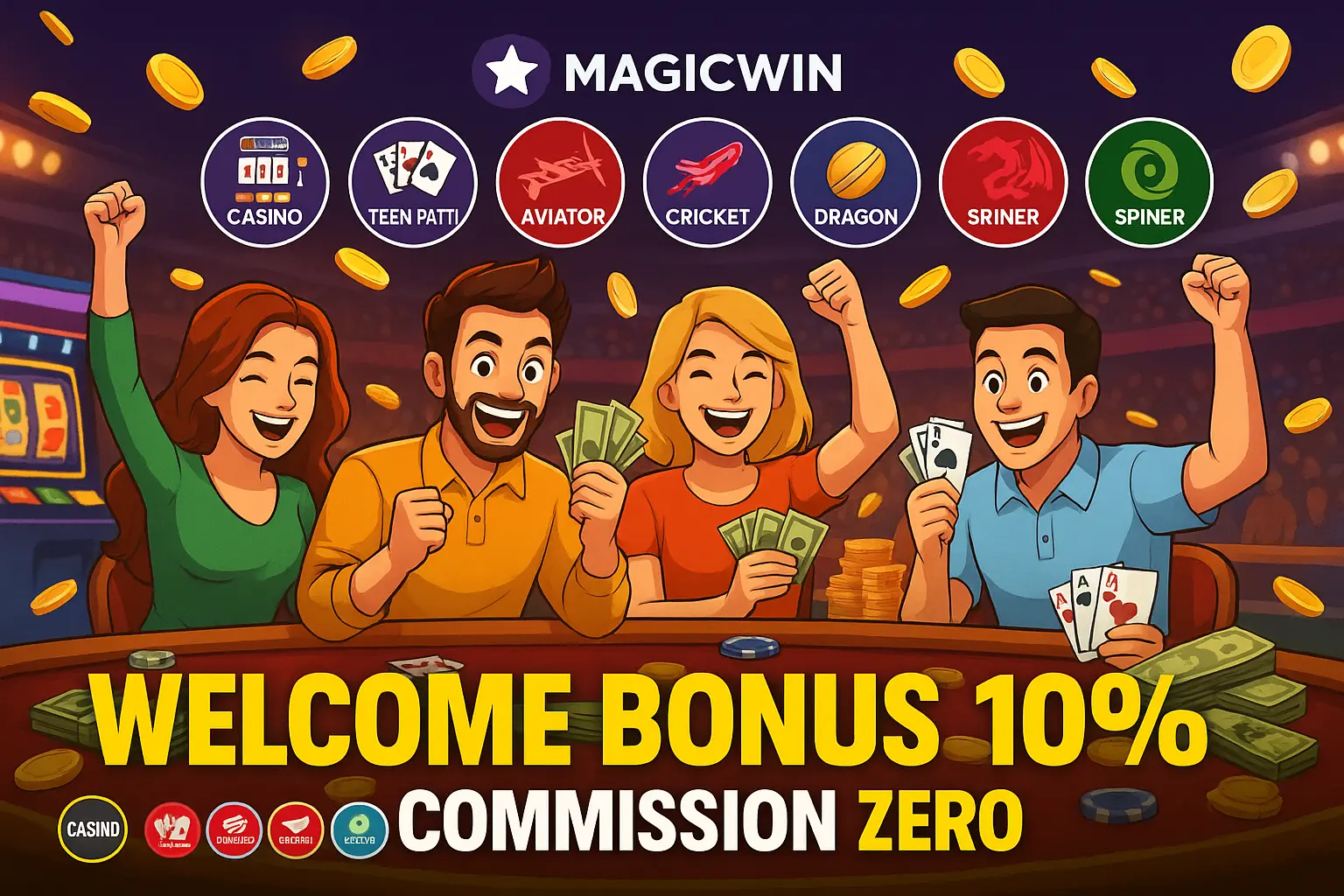 magicwin welcome bonus