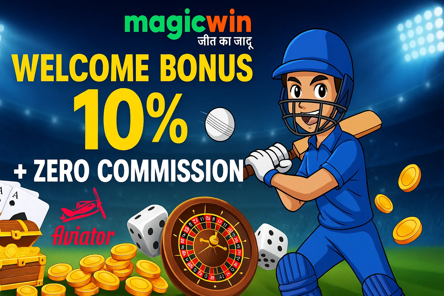 Cricket betting guide for IPL fans on MagicWin platform