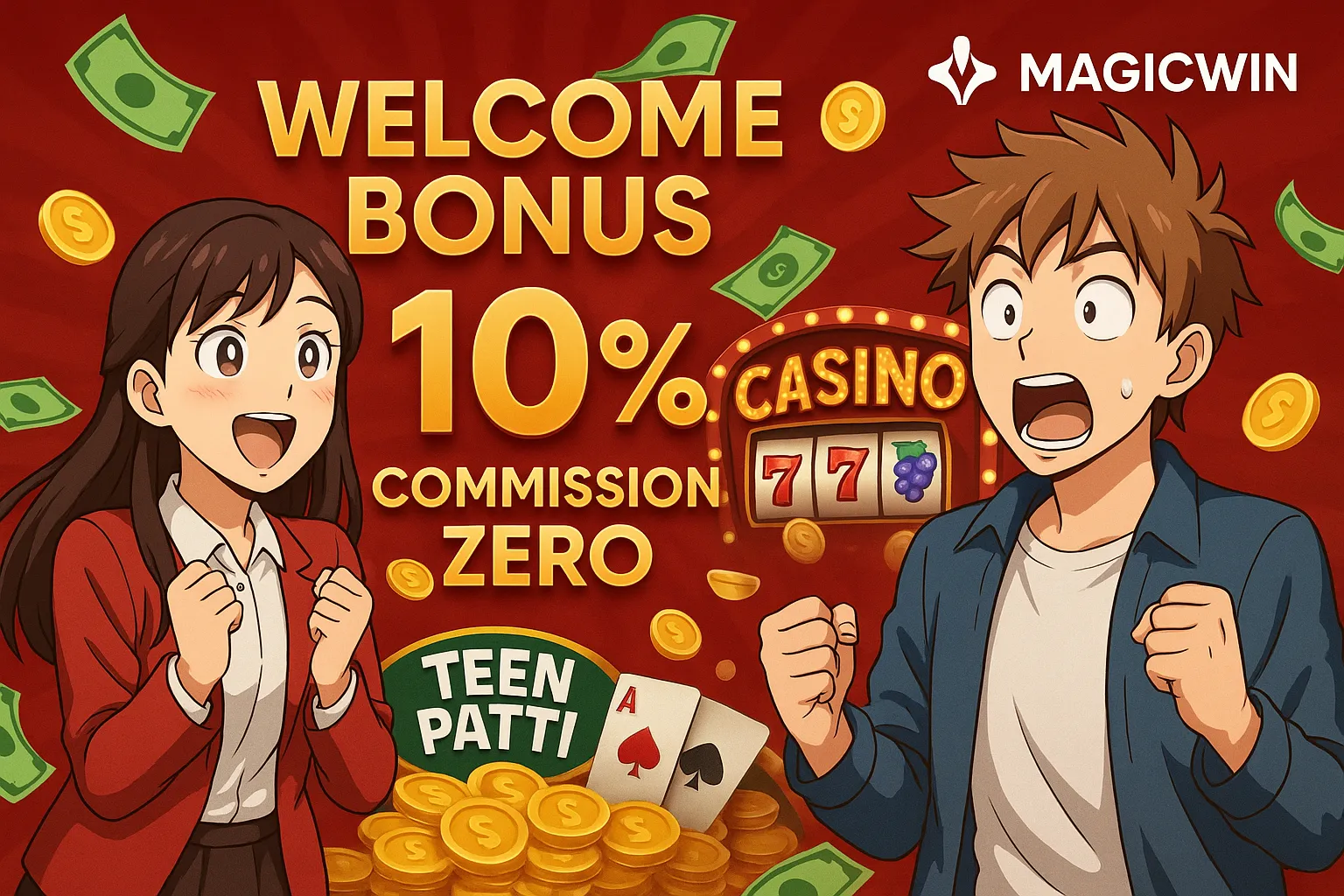 MagicWin Live Casino – Blackjack, Roulette और Baccarat गेम्स