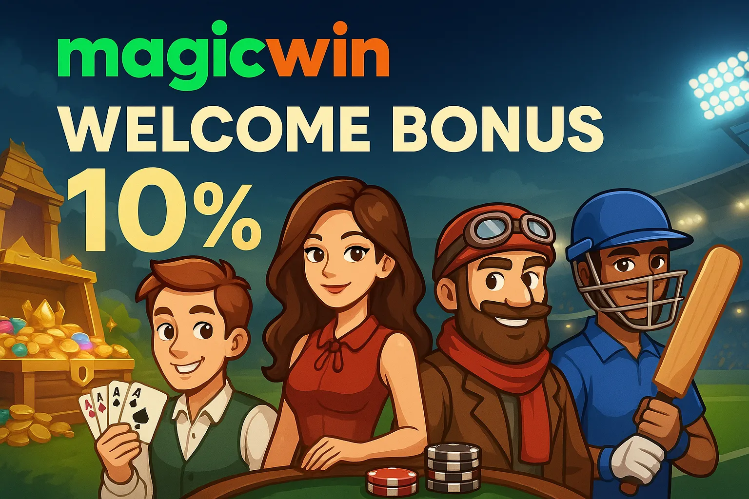 MagicWin customer support guide with chat, email, and WhatsApp help options